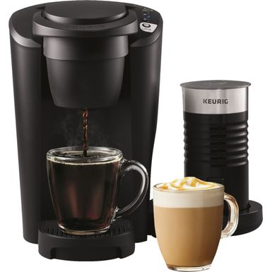 image of Keurig - K Latte Single Serve K-Cup Pod Coffee Maker - Black with sku:bb21787366-6468131-bestbuy-keurig