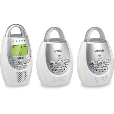 image of VTech - Audio Baby Monitor (2-Unit) - White with sku:bb12301526-5710059-bestbuy-vtech