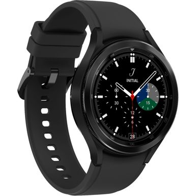 Alt View Zoom 12. Samsung - Galaxy Watch4 Classic Stainless Steel Smartwatch 46mm BT - Black