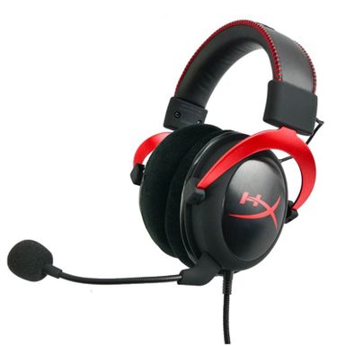 image of HyperX - Cloud II Pro Wired Gaming Headset - Red with sku:bb19724724-4505300-bestbuy-kingston