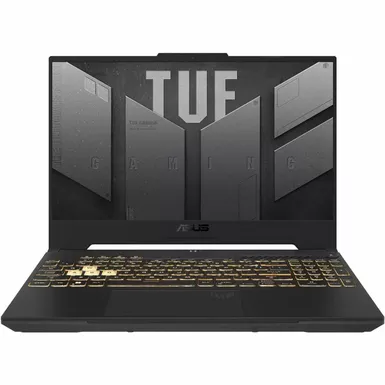 image of ASUS TUF Gaming F15 15.6" Full HD 144Hz Gaming Laptop, Intel Core i5-12500H 2.5GHz, 8GB RAM, 512GB SSD, NVIDIA GeForce RTX 3050 4GB, Windows 11 Home, Mecha Gray with sku:asfx57zcrs51-adorama