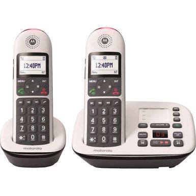 image of Motorola CD5012 Digital Cordless Handsets with Answering Machine with sku:cd5012-electronicexpress