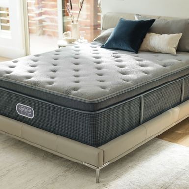 beautyrest silver plush queen mattress