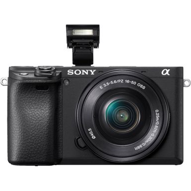 Alt View Zoom 12. Sony - Alpha a6400 Mirrorless Camera with E PZ 16-50mm f/3.5-5.6 OSS Lens - Black