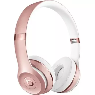 image of Beats by Dr. Dre - Solo³ Wireless On-Ear Headphones - Rose Gold with sku:bb21408568-6383126-bestbuy-beatsbydrdre