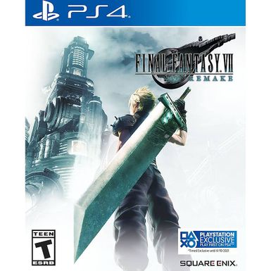 image of Final Fantasy VII Remake Standard Edition - PlayStation 4, PlayStation 5 with sku:bb20181630-8561024-bestbuy-squareenix