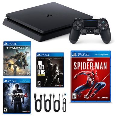 playstation 4 spiderman console