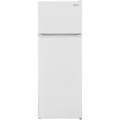 image of Avanti 7.4 Cu. Ft. White Apartment Size Refrigerator with sku:ra75v0wh-ra75v0w-abt