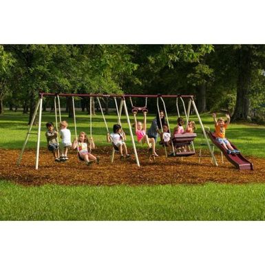 Play Park Metal Swing Set - FlexShopper