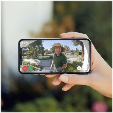 Alt View Zoom 13. Ring - Video Doorbell Pro Smart Wi-Fi - Wired - Satin Nickel