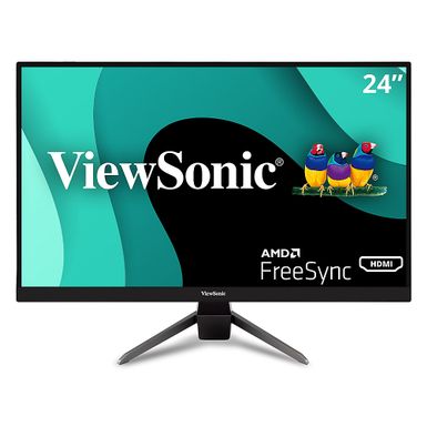image of ViewSonic - VX2467-MHD 24" LCD FHD FreeSync Gaming Monitor (HDMI, VGA and DisplayPort) - Black with sku:bb21811215-6500418-bestbuy-viewsonic