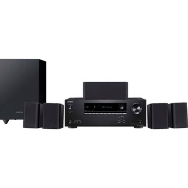 image of Onkyo - HT S3910 5.1-Ch. Hi-Res 3D Home Theater Speaker System - Black with sku:hts3910-electronicexpress