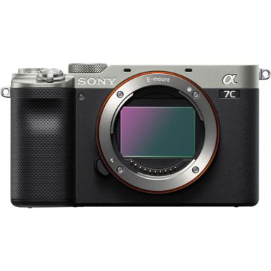 Alt View Zoom 14. Sony - Alpha 7C Full-frame Mirrorless Camera - Silver