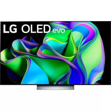 image of LG - 55" Class C3 Series OLED evo 4K UHD Smart webOS TV with sku:bb22098366-bestbuy