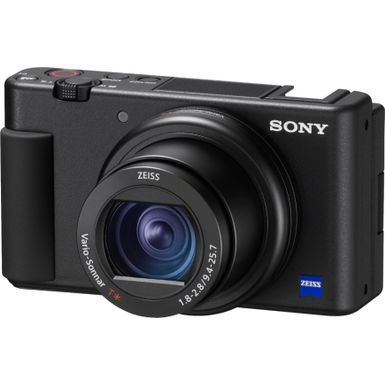 Alt View Zoom 17. Sony - ZV-1 20.1-Megapixel Digital Camera for Content Creators and Vloggers - Black
