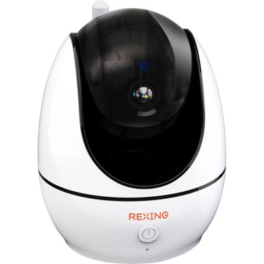image of Rexing - Add-on Camera for BM1 Baby Monitor w/ Recording Capabilities 720p Video/Audio - White with sku:bb21978930-6502910-bestbuy-rexing
