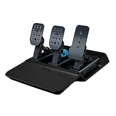 image of Logitech G PRO Racing Pedals - Racing Simulator Pedals with 100kg Load Cell Brake, Fully Customizable, Swappable Springs & Elastomers, Modular Design with sku:b08hrpqm1t-amazon