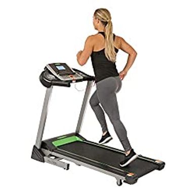 image of Fitness Avenue Treadmill with Incline and Bluetooth Speakers by Sunny Health & Fitness with sku:b07ym1vn1f-fit-amz