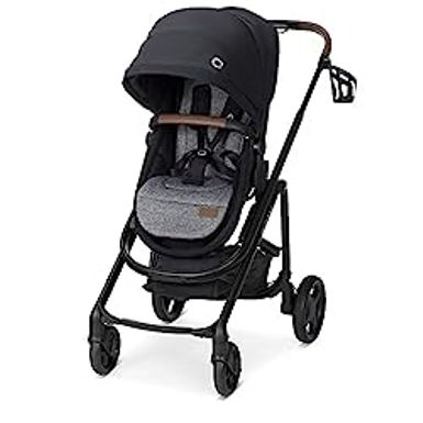 image of Maxi-Cosi Tayla Max Modular Stroller, Multiple Modes of use: Stroller seat Instantly converts to a Lie-Flat Carriage and Both are Reversible for Parent- or World-Facing Views, Onyx Wonder with sku:b0btq4k1r8-amazon