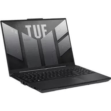 image of ASUS - TUF Gaming A16 16" 165Hz Gaming Laptop FHD-AMD Ryzen 7 7735HS with 16GB DDR5 Memory- Radeon RX7700S 512GB PCIe SSD - OFF BLACK with sku:bb22210777-bestbuy