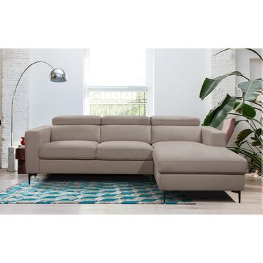 Rent to own Abbyson Trinton Stain-Resistant Fabric Sectional with ...