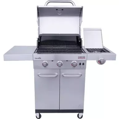image of Char-Broil - Signature Series Amplifire Gas Grill - Stainless Steel with sku:bb21472989-bestbuy