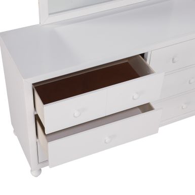 Tiana 6-Drawer Dresser - Grey