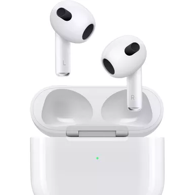 image of Apple - AirPods (3rd generation) with Lightning Charging Case - White with sku:bb21716202-bestbuy