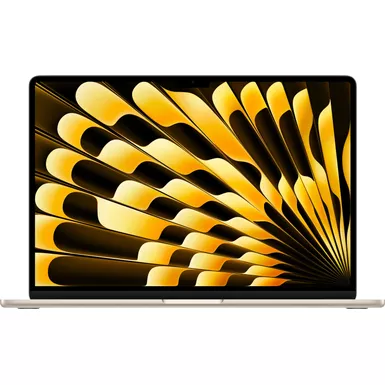 image of Apple - MacBook Air 15" Laptop - M2 chip - 8GB Memory - 256GB SSD (Latest Model) - Starlight with sku:acmqku3-adorama