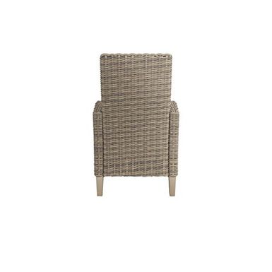 image of Ashley Furniture Signature Design - Beachcroft Outdoor Arm Chair with Cushion - Set of 2 - Beige with sku:ngs_gwfxcejp0x2r8sybhgstd8mu7mbs-ash-ovr