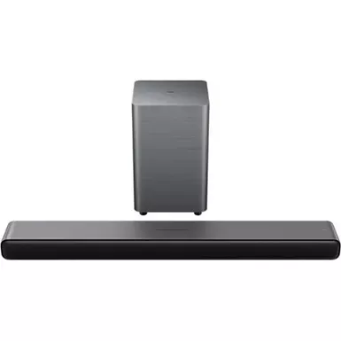 TCL - S55H 2.1 Channel S-Class Soundbar with Wireless Subwoofer, Dolby Atmos - Black