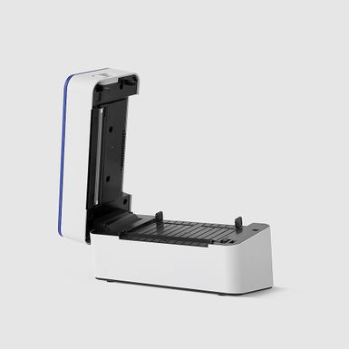 Alt View Zoom 13. HP Thermal Label Printer, Compact Label Printer 203 DPI, 4x6 Commercial Grade Direct Thermal Printer - White