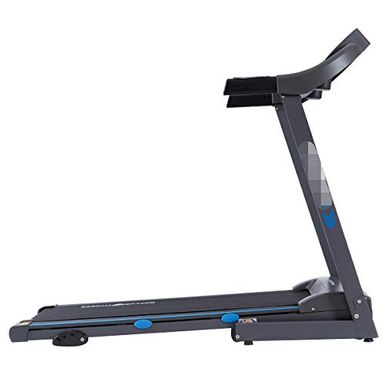Running Treadmill Electric Portable Motorized Power Running Fitness Machine Gray