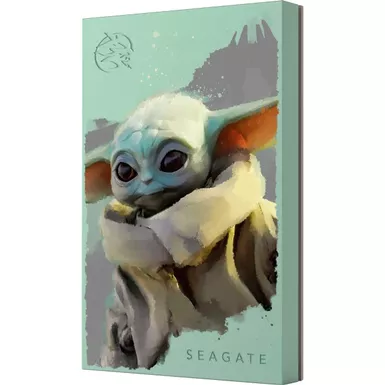 image of Seagate Star Wars Grogu Special Edition FireCuda 2TB External Hard Drive with sku:bb21986137-bestbuy