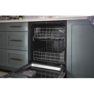 Alt View Zoom 16. Whirlpool - 24" Top Control Built-In Dishwasher with Boost Cycle and 55 dBa - Stainless Steel