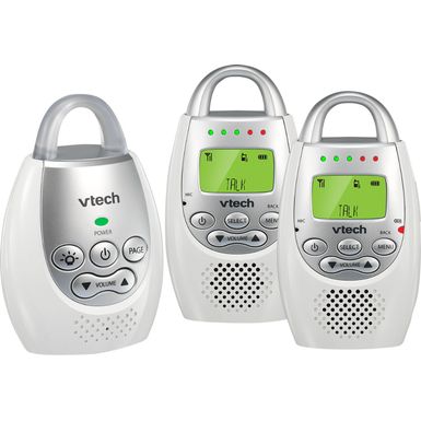 image of VTech - Audio Baby Monitor (2-Unit) - White with sku:bb12301526-5710059-bestbuy-vtech