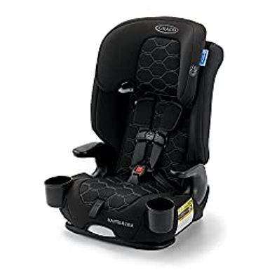 image of Graco Nautilus 2.0 LX 3-in-1 Harness Booster Car Seat ft. InRight Latch, Hex with sku:b0bdrq3cl6-gra-amz