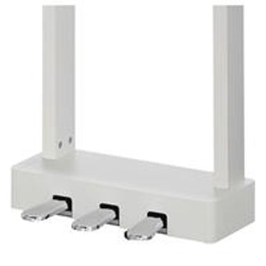 image of Kawai F-301 Triple Pedal for ES8 & ES7 Digital Pianos, White with sku:kwf301swtrp-adorama