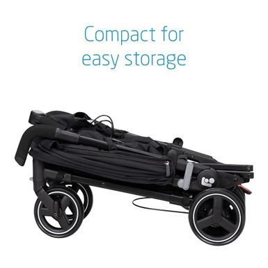 Maxi-Cosi Mara XT Ultra Compact Stroller, Essential Black
