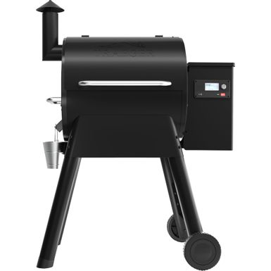 image of Traeger Grills - Pro 575 Pellet Grill and Smoker with WiFIRE - Black with sku:bb21747236-6448226-bestbuy-traegergrills