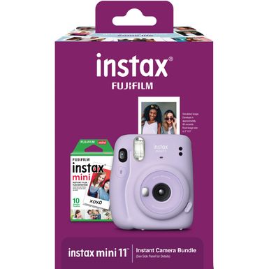 image of Fujifilm - Instax Mini 11 Camera Bundle - Lilac with sku:bb22052917-6525167-bestbuy-fujifilm