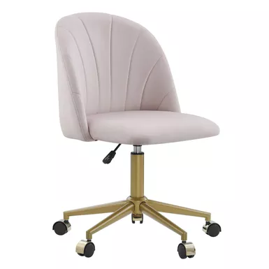 image of Aberdeen Desk Chair Blush Pink with sku:lfxs2094-linon