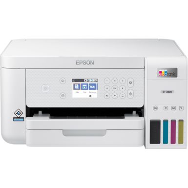 Alt View Zoom 14. Epson - EcoTank ET-3830 All-in-One Inkjet Cartridge-Free Supertank Printer