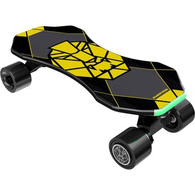 Alt View Zoom 11. Swagtron - Swagskate Electric Skateboard w/ 6 mi Max Operating Range & 9.3 mph Max Speed - Black