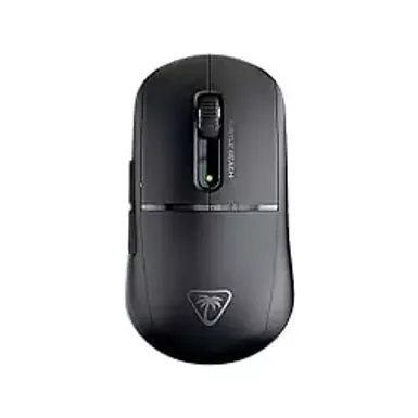 image of Turtle Beach Burst II Air - 2.4GHz Wireless Gaming Mouse: 47g Ultra Lightweight, Optical Switches, Symmetrical, 26K DPI Optical Sensor, Bluetooth, 120-hour Battery, USB-C Cable - Black with sku:b0d1crtj8j-amazon
