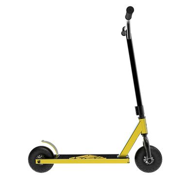 Alt View Zoom 13. Swagtron - KR1 All-Terrain Dirt Kick Scooter. ASTM-Certified & 8" Knobby Tires - Yellow