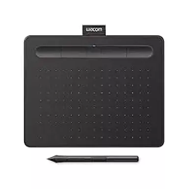 image of Wacom - Intuos Graphic Drawing Tablet for Mac, PC, Chromebook & Android (Small) with Software Included (Wireless) - Black with sku:bb20950205-bestbuy