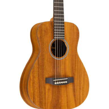 image of Martin Lx Koa Little Martin Acoustic Guitar Natural with sku:mrt-lxk2-guitarfactory