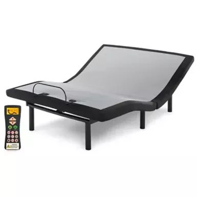 image of Black Head-Foot Model Best Twin XL Adjustable Base (2RQD) with sku:m9x972-ashley