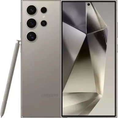 image of Samsung - Galaxy S24 Ultra 256GB (Unlocked) - Titanium Gray with sku:bb22253975-bestbuy